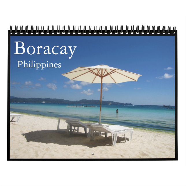 boracay philippines 2025 kalender (Omslag)