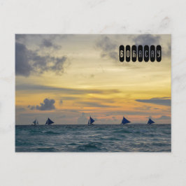 Boracay Solnedgång Vykort