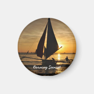 Boracay solnedgångmagnet magnet