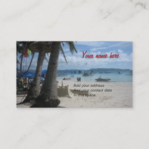 Boracay Visitkort