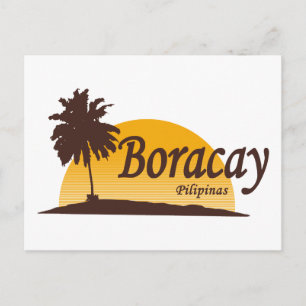 Boracay White Vykort