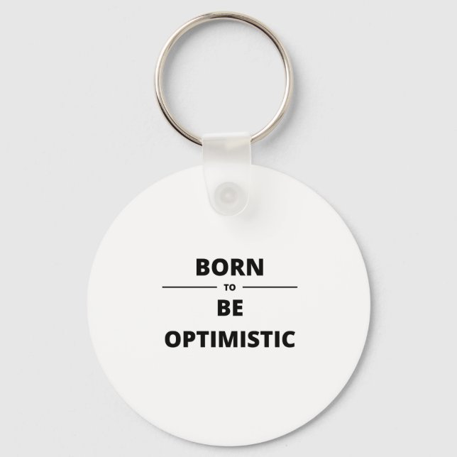 BORD ATT VARA OPTIMISTISK NYCKELRING (Framsida)