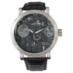 Bord av astronomi armbandsur