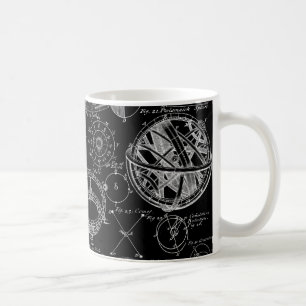 Bord av astronomi kaffemugg