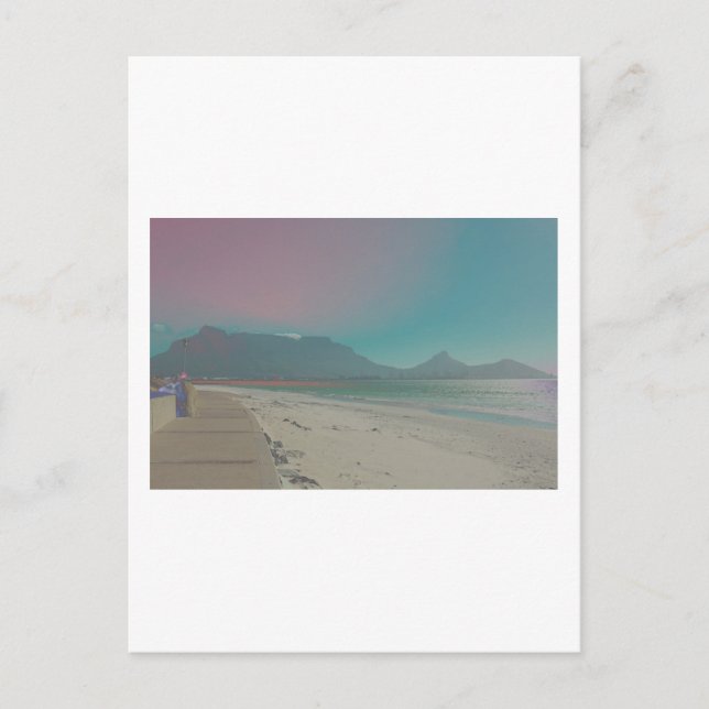 Bord bergsberg Kap Town Vykort (Framsida)