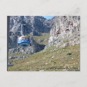 Bord, bergskabelns södra Afrika Vykort