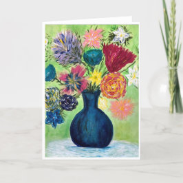 Bord Bouquet-kort<Blank Inside> Inbjudan