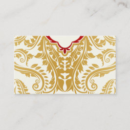 Bord eskort Golden finare blomstrar Placeringskort