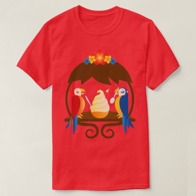 Bord för två Dole Whip Date T Shirt (Design framsida)