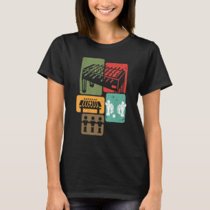 Bord Fotbollsspelare i fotboll T Shirt