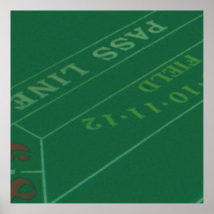 Bord-insvällning av spelare-kapsel Papper design Poster