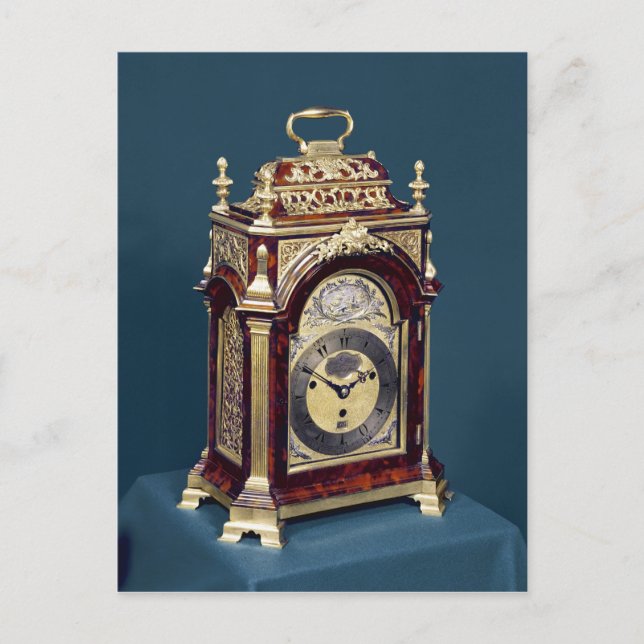 Bord-klocka, 1750 vykort (Framsida)