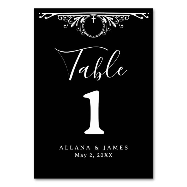 Bord-kort Bordsnummer (Framsidan)