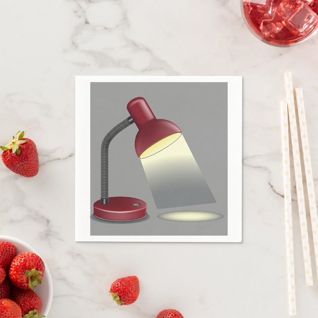 Bord Lamp Pappra blöjor Pappersservett (Skapare uppladdad)