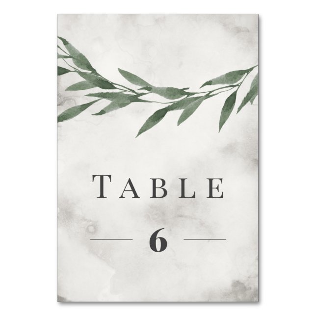 Bord nr Klassiskt RUSTIC Bordsnummer (Baksidan)