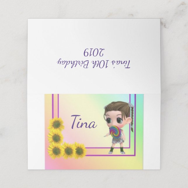 Bord-platskort Placeringskort (Utvändigt utvikt)