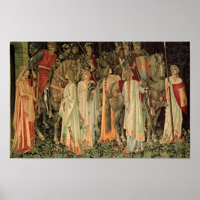 Bord-rundans medeltida kvällar poster (Framsidan)