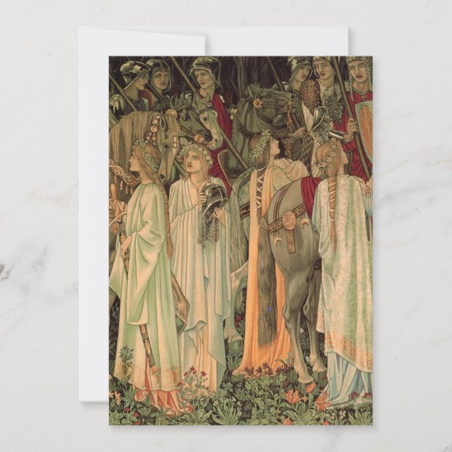 Bord-rundans medeltida kvällar spara datumet (Framsida)