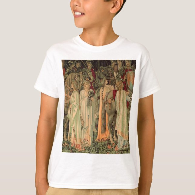 Bord-rundans medeltida kvällar t shirt (Framsida)