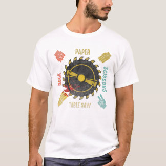 Bord Saw Carpenter Verktyg T Shirt