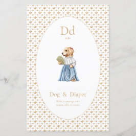 Bord-skylt - blöjor