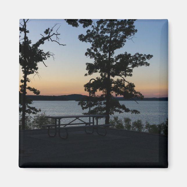 Bord Sten Sunset Magnet (Framsidan)