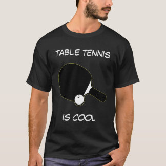 Bord tennis är Coola anpassade T-Shirt