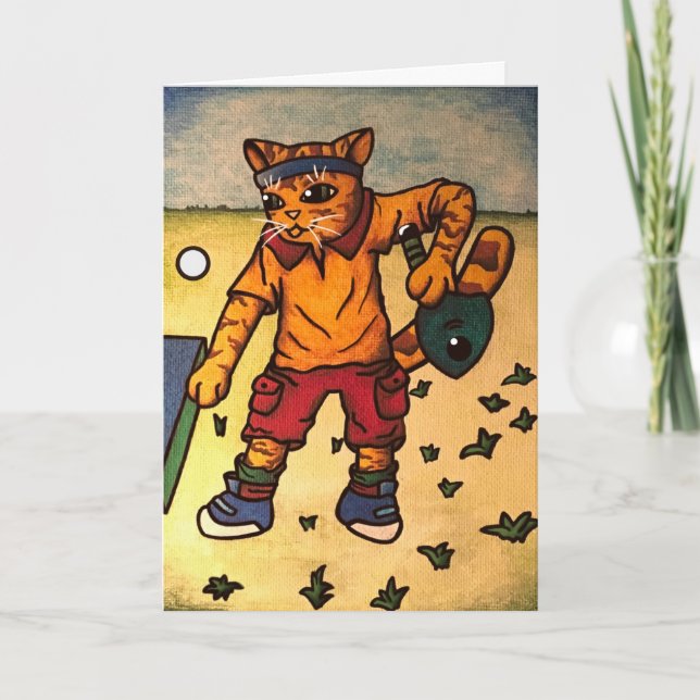 Bord Tennis Cat Kort (Framsida)