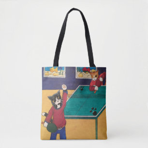 Bord Tennis Cats Tygkasse