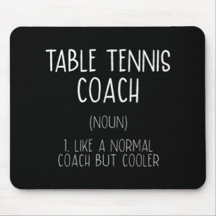 Bord Tennis Coach Definition Roligt Ping Pong Humo Musmatta