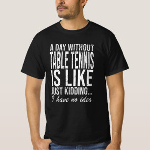 Bord tennis Gift Idea Lutyft T Shirt