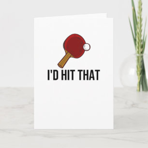 Bord Tennis Gifts Ping Pong Bord Tennis Player Kort