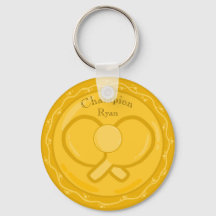 Bord Tennis Golden Award Medal