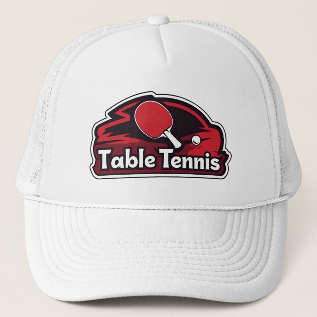 Bord Tennis Hat Keps (Framsida)