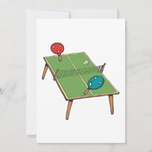 Bord tennis inbjudningar