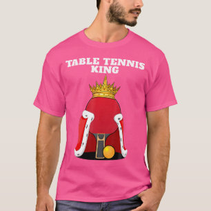 Bord Tennis Kung Boys Ping Pong Bord Tennis T Shirt