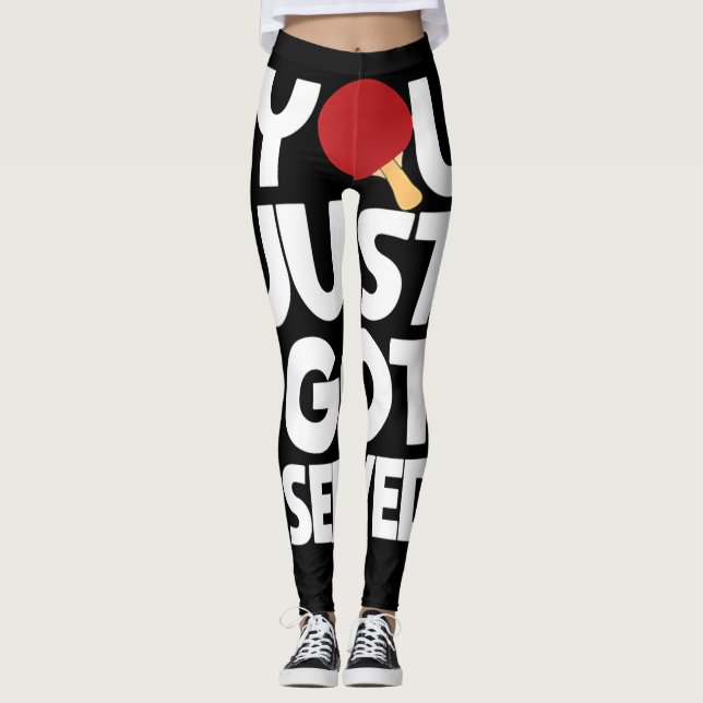 Bord Tennis Manar Butterfly Ping Pong Leggings (Framsida)