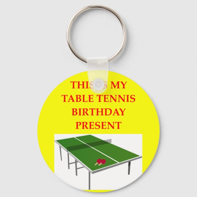 bord tennis nyckelring (Framsida)