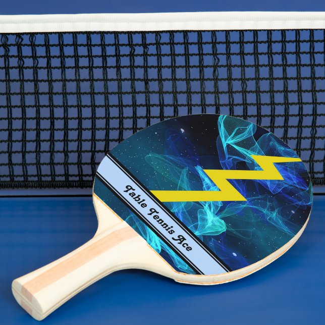 Bord Tennis-paddle för Lightning Ace-spelare Pingisracket (Insitu)