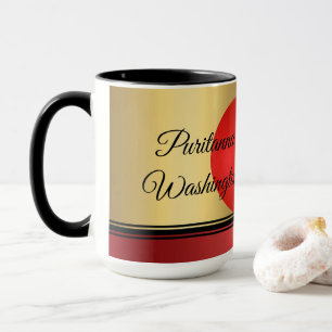 Bord Tennis paddle och boll Elegant Background Mugg