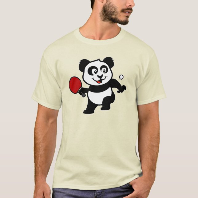 Bord Tennis Panda T-shirt (Framsida)
