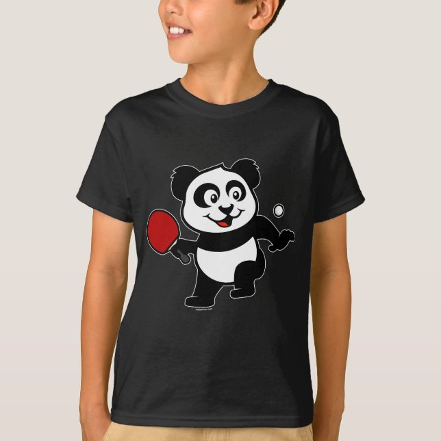 Bord Tennis Panda Tröja (Framsida)
