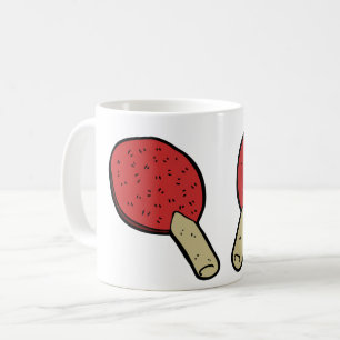 Bord Tennis Ping Pong Kaffemugg