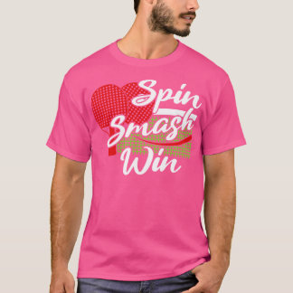 Bord Tennis Ping Pong Player Klubb Outfit 2 T Shirt