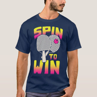 Bord Tennis Ping Pong Player Klubb Outfit 5 T Shirt