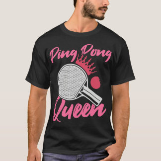 Bord Tennis Ping Pong Player Klubb Outfit 8 T Shirt
