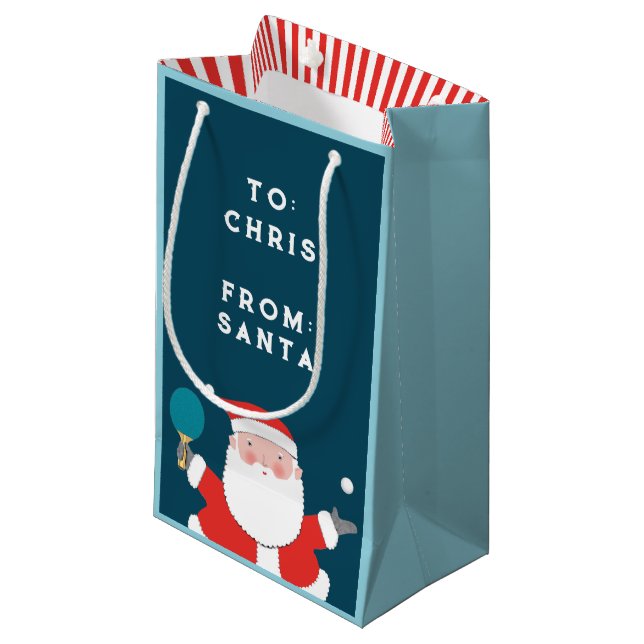 Bord Tennis Ping-pong Small Gift Bag (Framsidan Vinklad)