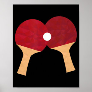 Bord Tennis Poster