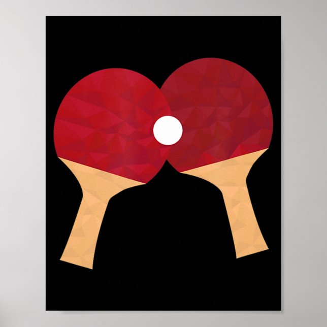 Bord Tennis Poster (Framsidan)