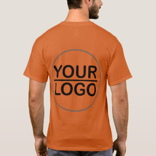Bord tennis T-shirt med logotyp på baksidan
